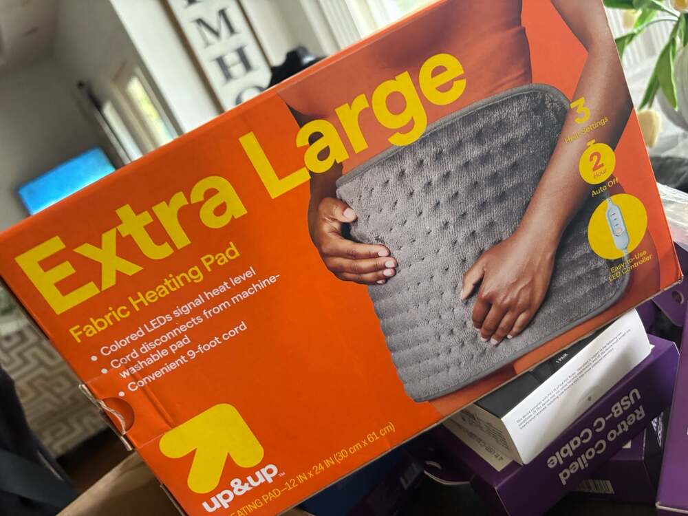 up&up Extra Large Fabric Heating Pad 12 IN x 24 IN